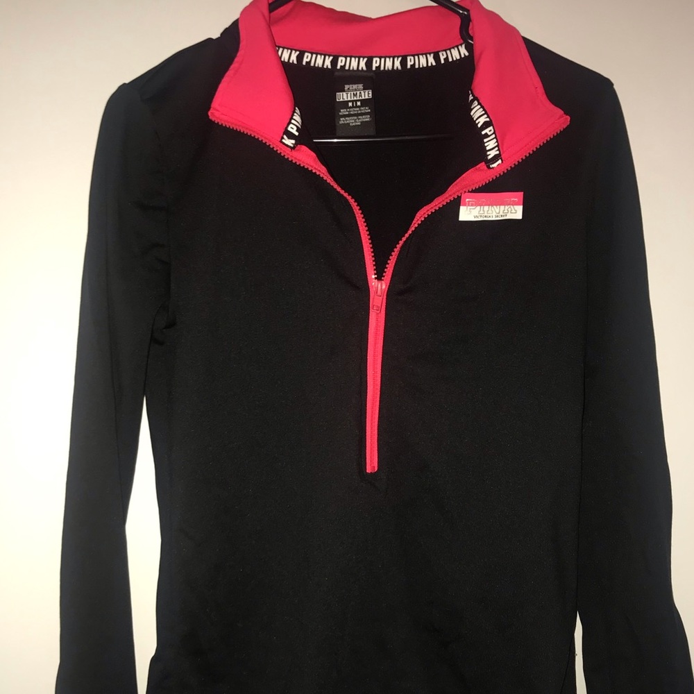 ❌❌SOLD!!❌❌❌PINK Half Zip Pullover